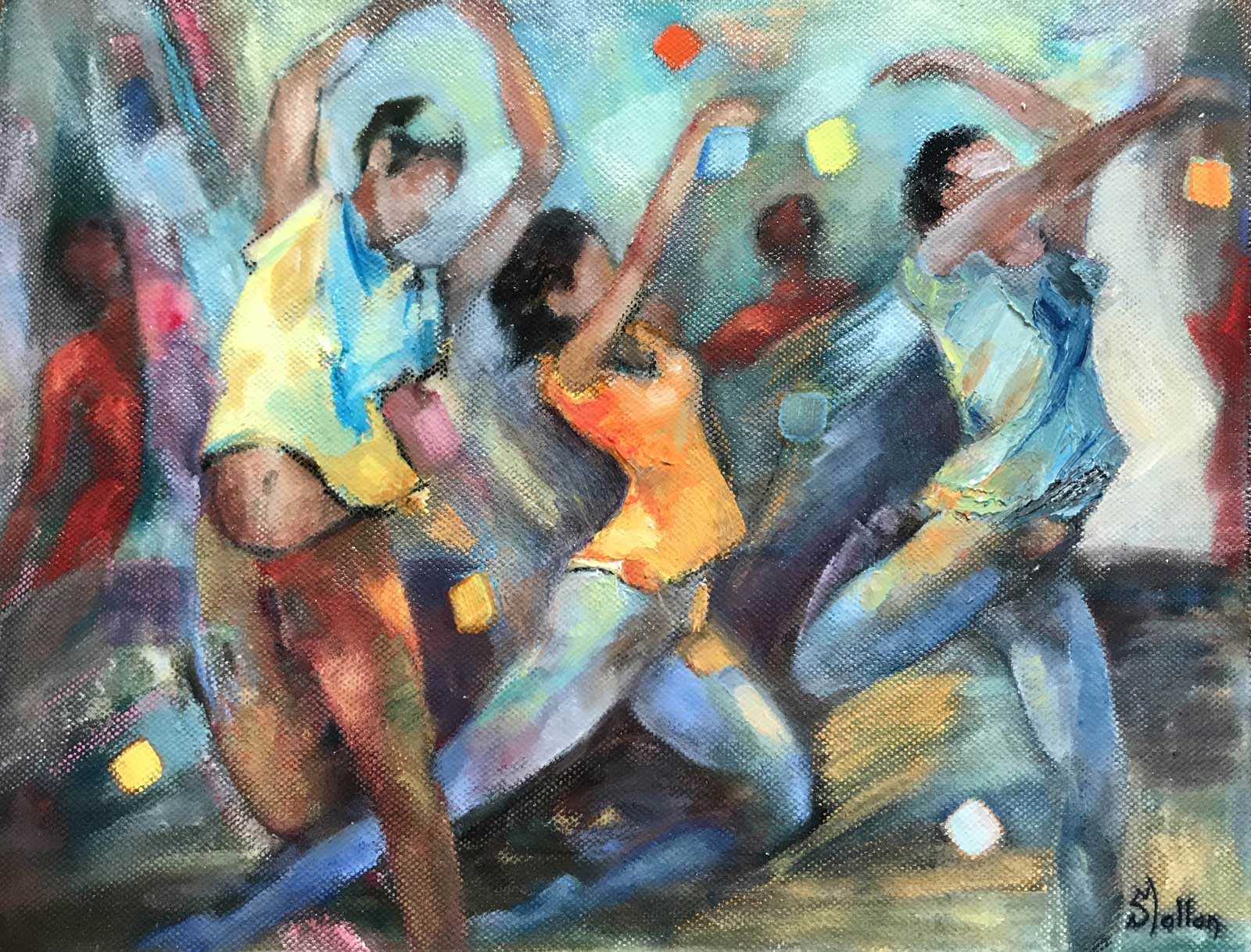La troupe32x23 Huile s Toile 2018